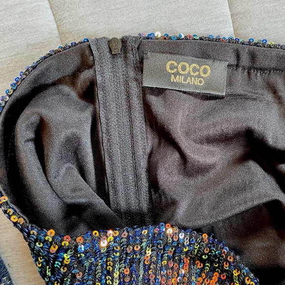 Multicolored Sequin Two-Piece Set from Coco Milano - Picture 6 of 17